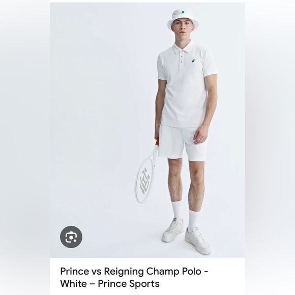 NWT Reigning Champ Prince polo shirt collaboration - Picture 2 of 8
